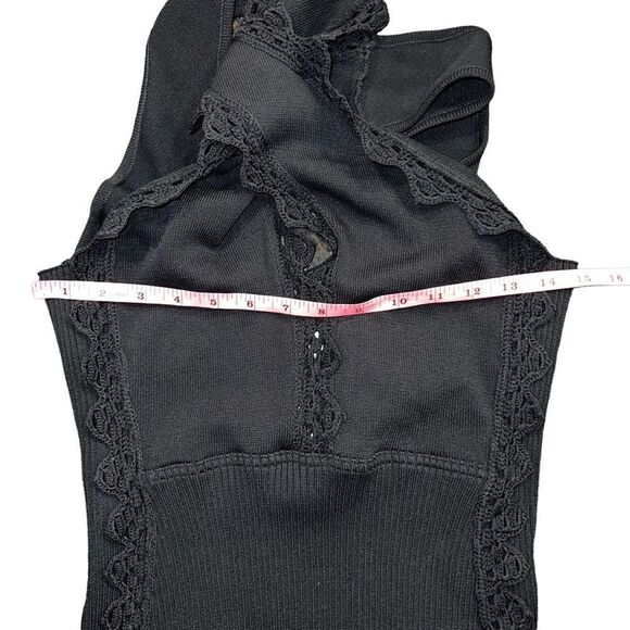 Alice McCall Addicted to Love ribbed bodycon mini dress LBD NWT Size 6 - Picture 12 of 14